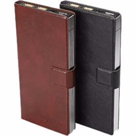 پاوربانک تبلیغاتی چرمی 10000 میلی آمپر