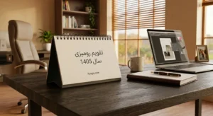 وبلاگ 18 تفویم رومیزی