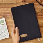 سررسید اروپایی چرم 1405 مشکی